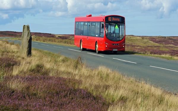 The Moorsbus offers summer weekend services across the moors