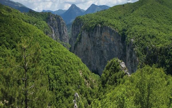 The Amazing Gorge Of Vikaki With Mt Kousta And Mt Koziakos In The Background Walk 6