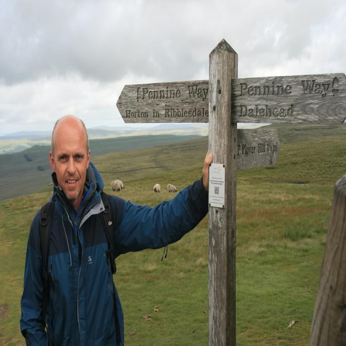 Andrew McCloy on Pennine Way National Trail