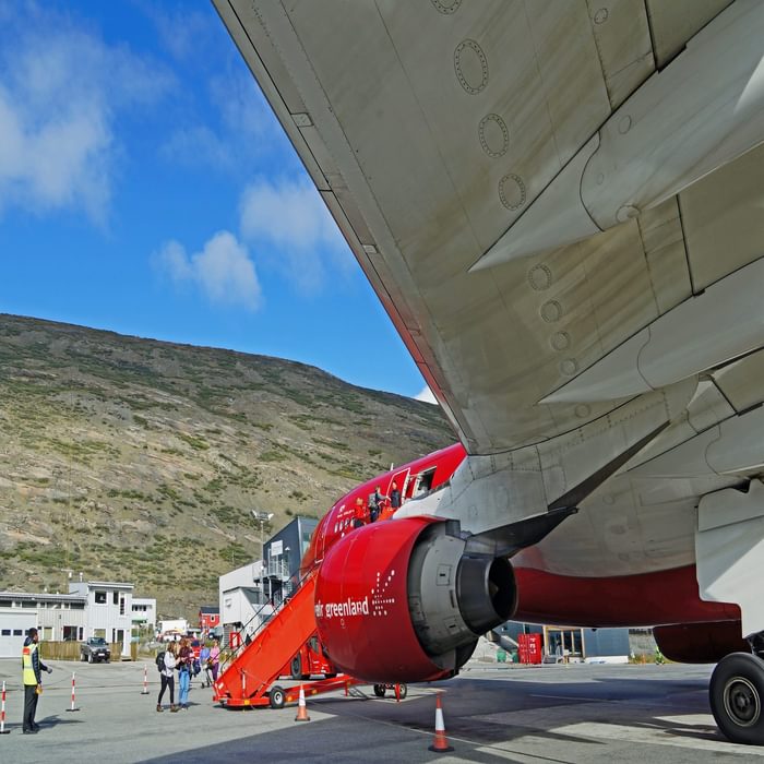 01 Kangerlussuaq Airport, at the start of the trail, might be downgraded in future