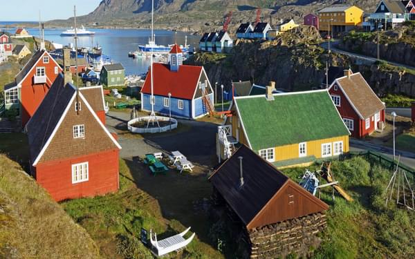 12 The historic heart of Sisimiut and the end of the trail beside the harbour