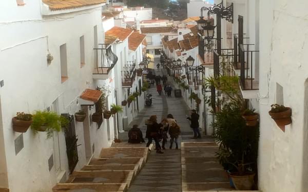 The side streets of Mijas