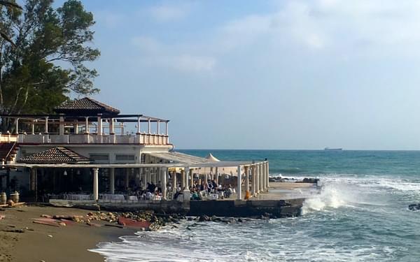 A Beachside Restaurant Or Chirinquitos