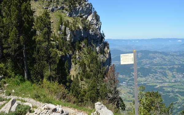 At the top of the Grand Montoir
