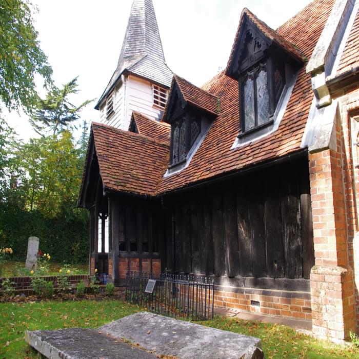 Greensted Church is the oldest wooden church in the world