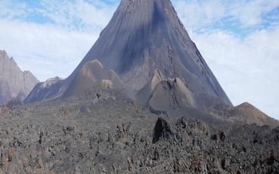 Banner Pico De Fogo Volcano On Fogo Island