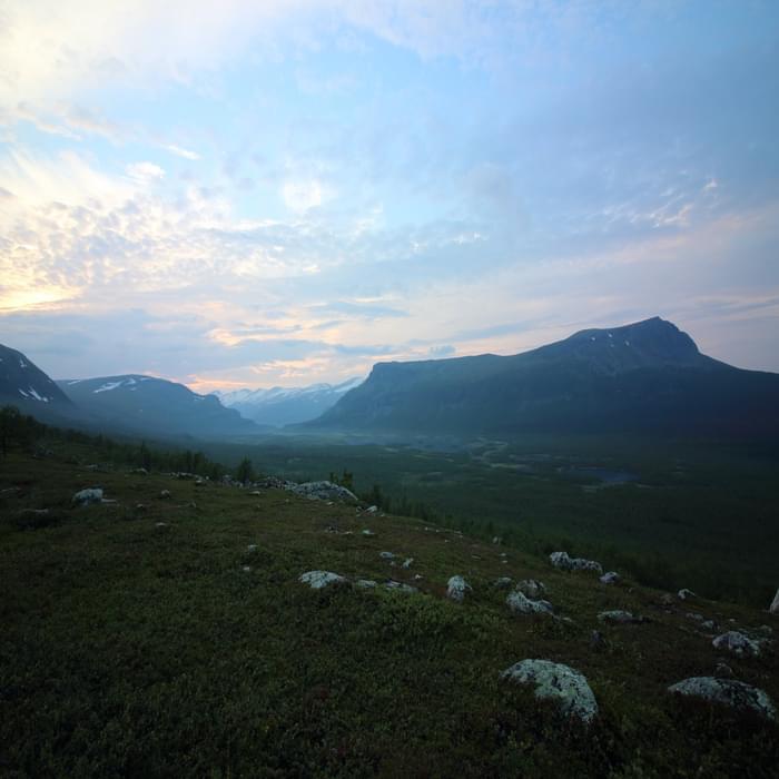 11 Much of the Kungsleden experiences 24-hour daylight in the summer season.