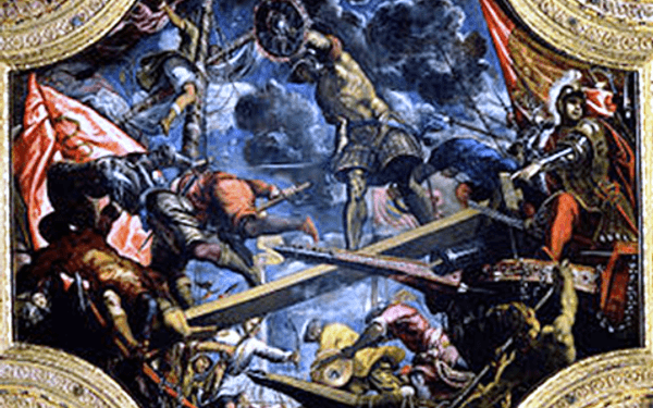 Tintorettos Magnificent Canvas Of The Venetian Victory At Riva Del Garda