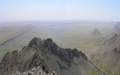 3 Tizi Ridge And Tizi Ou Manouze From Tasselt