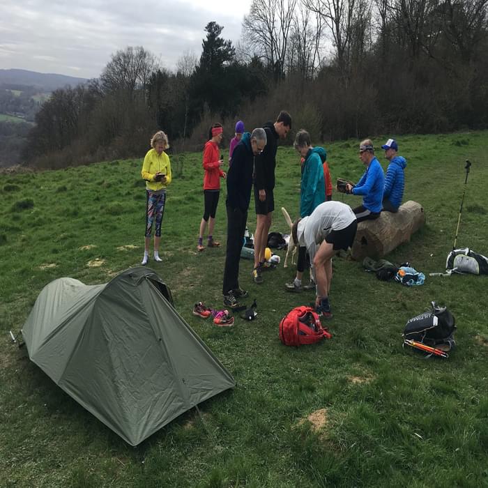 Our fastpacking, wild camping and gear demo (photo credit: Rob Close)