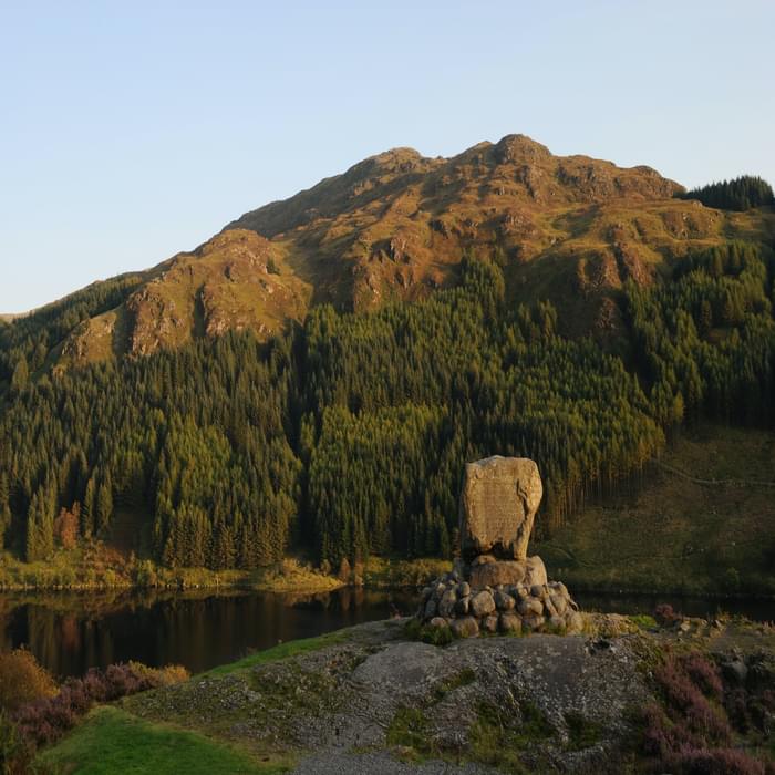 Bruce's Stone at Loch Trool [walk start] 05