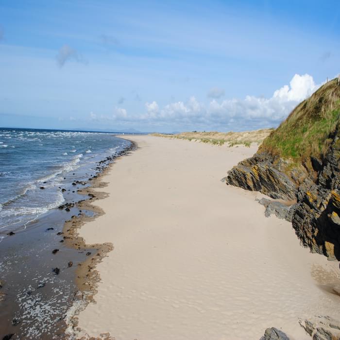 Black Rock Sands Miles Of Irish Sea On The Way To Criccieth