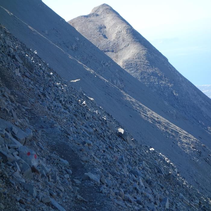 The Approach To The Summit Of Mountain Ida