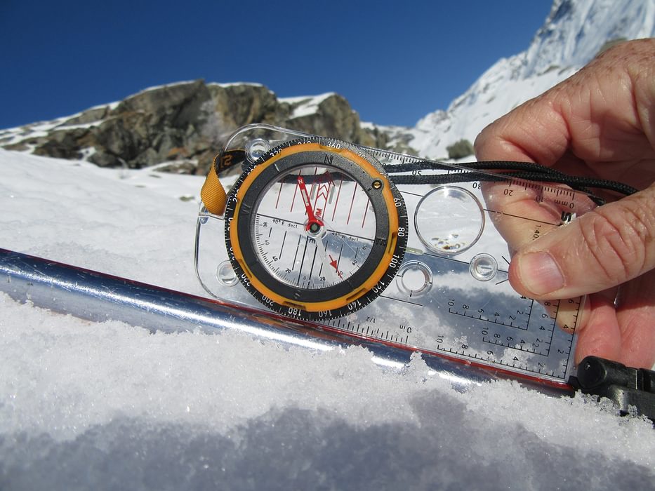 Using A Clinometer Winter mountain skills: techniques to measure slope… | Cicerone Press