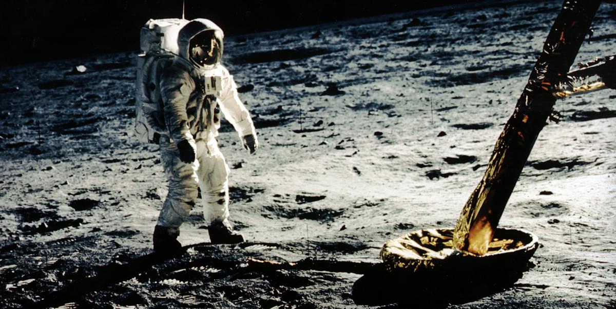 Aldrin on Moon