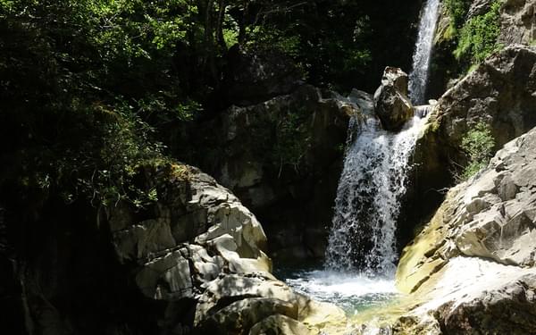 Iliochori waterfalls