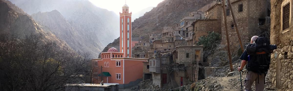 Berber village on route to Timichi TH