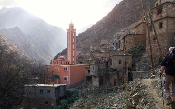 Berber village on route to Timichi TH