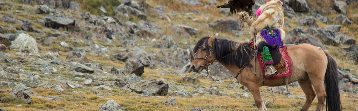 Meeting the nomadic eagle hunters of Mongolia