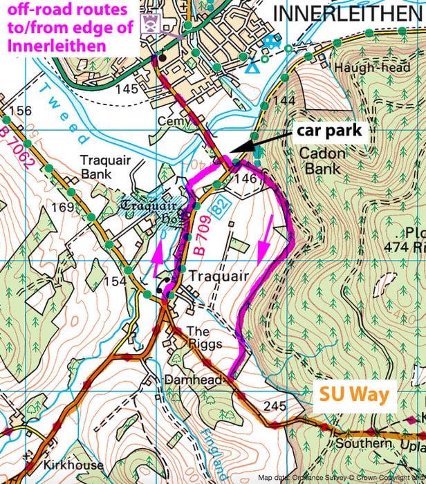 Southern Upland Way walking guidebook Cicerone Press