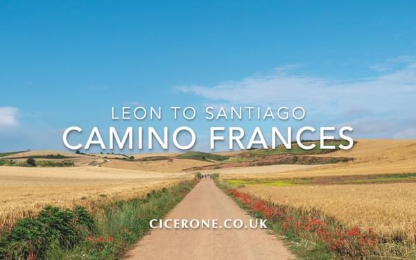 the Camino Francés from Leon to Santiago de Compostela.﻿ ﻿