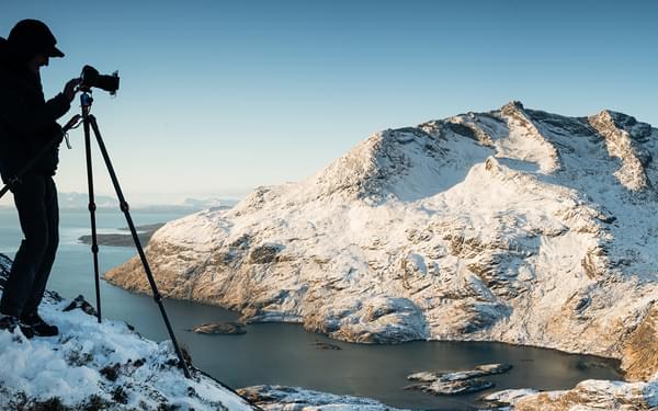 Photographer on Sgurr na Stri