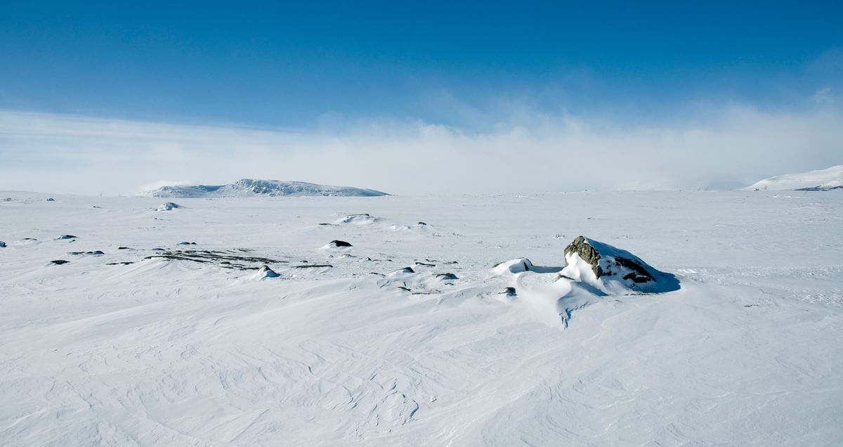 A reminder of the importance of reliable equipment on the Huldreheimen plateau