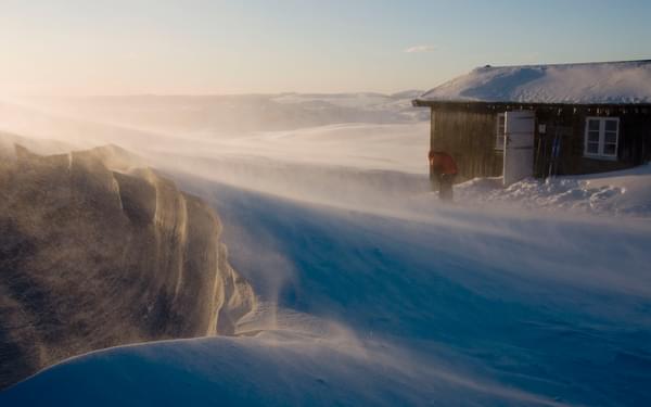 Glorious winter scenes in Huldreheimen, Norway