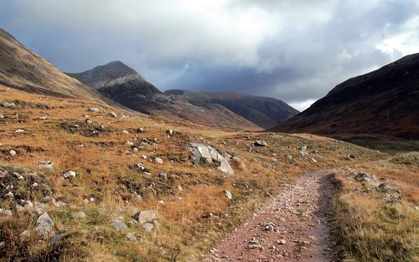 Lairig More. From Terry's guidebook to the West Highland Way