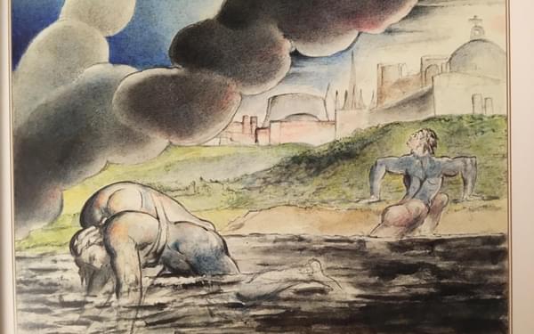 Slough of Despond, by William Blake﻿﻿