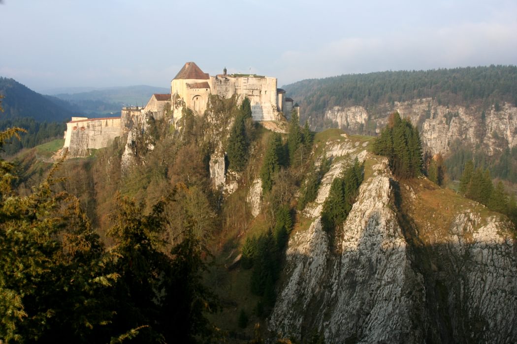 The Stronghold Of Joux Castle Jura Gr5