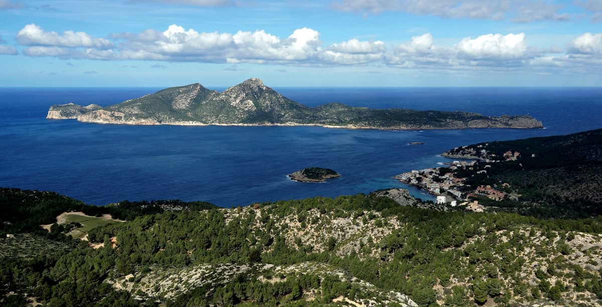 View From Pintal Vermell To Sa Dragonera And Sant Elm
