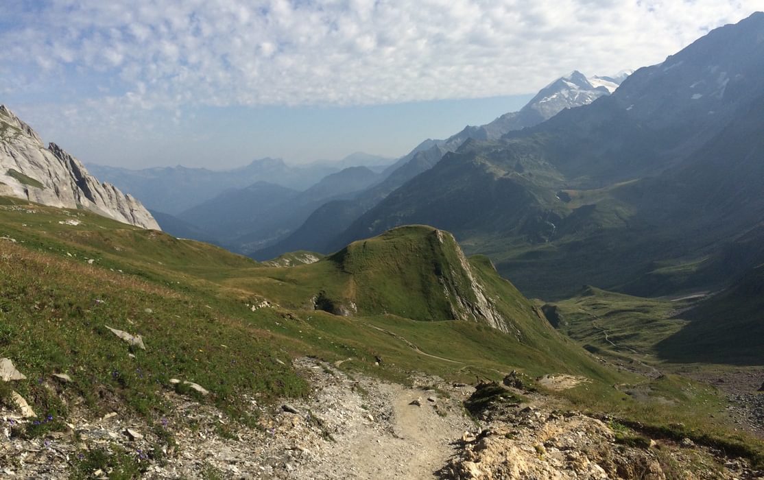 The  Alps As Far As One Can See