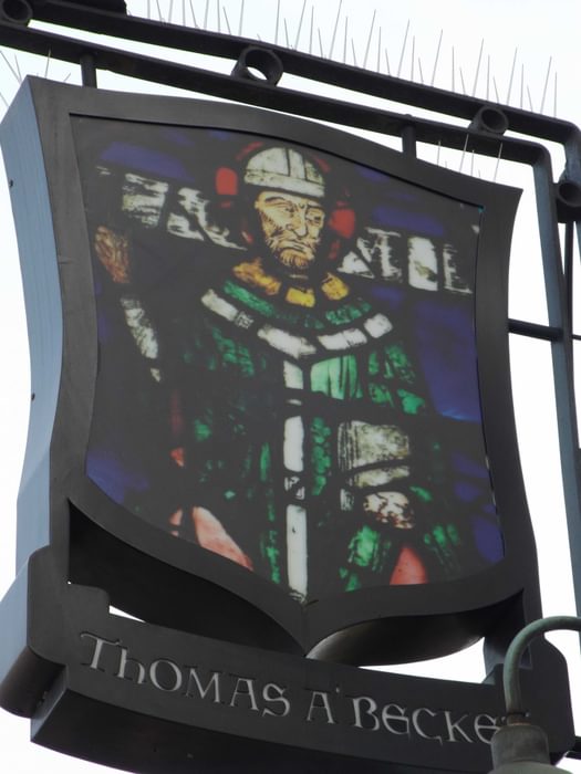 Becket Pub Sign In Old Kent Road