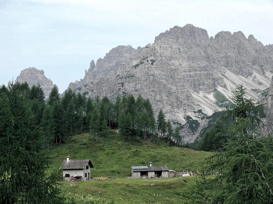 Casera Valbinon In The Italian Dolomites