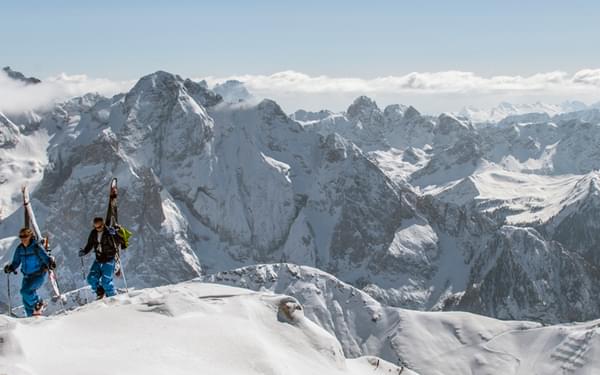 Ski Touring In The Dolomites