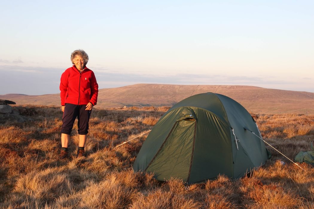 Camping On Top Of  Birks  Fell