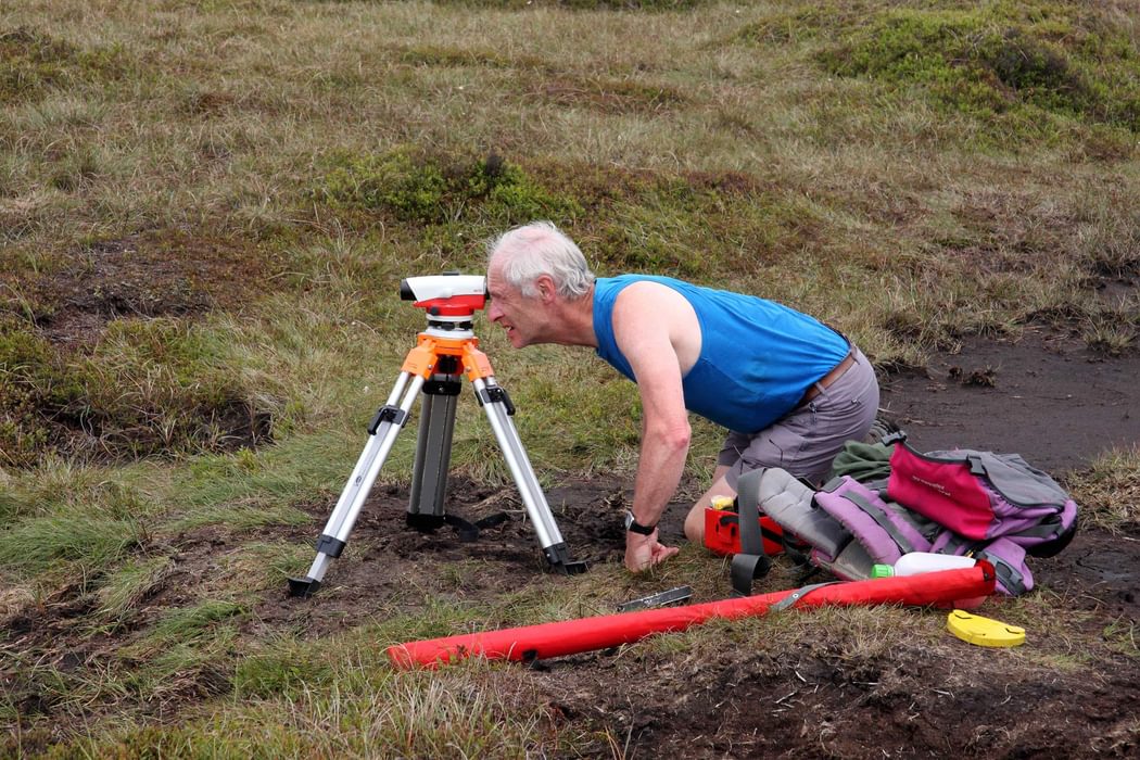 John  Barnard Surveying On  Kinder