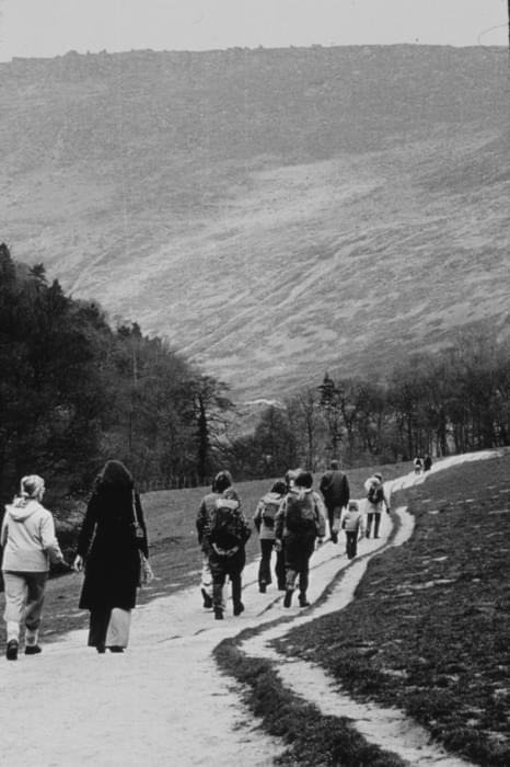 Grindsbrook  Meadows In  Edale  In  The 1970S