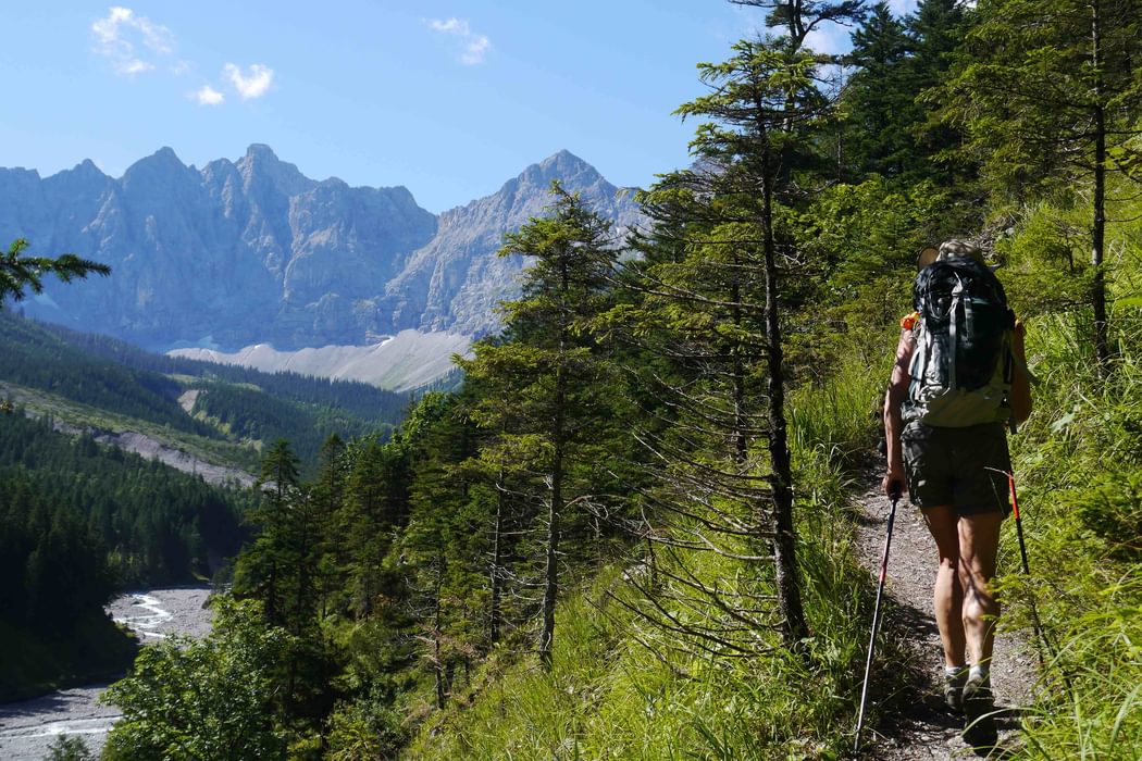 Approaching The Karwendel