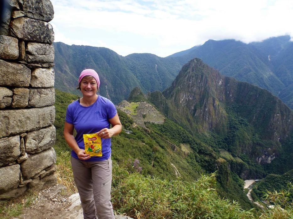 Jelly Babies In  Machu  Picchu