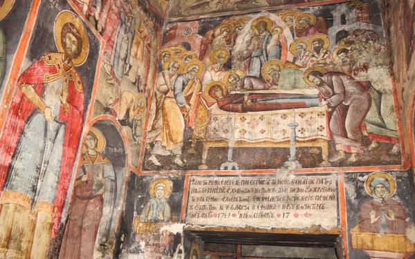 Byzantine Church  Aghios  Germanos Near  Lake  Prespa