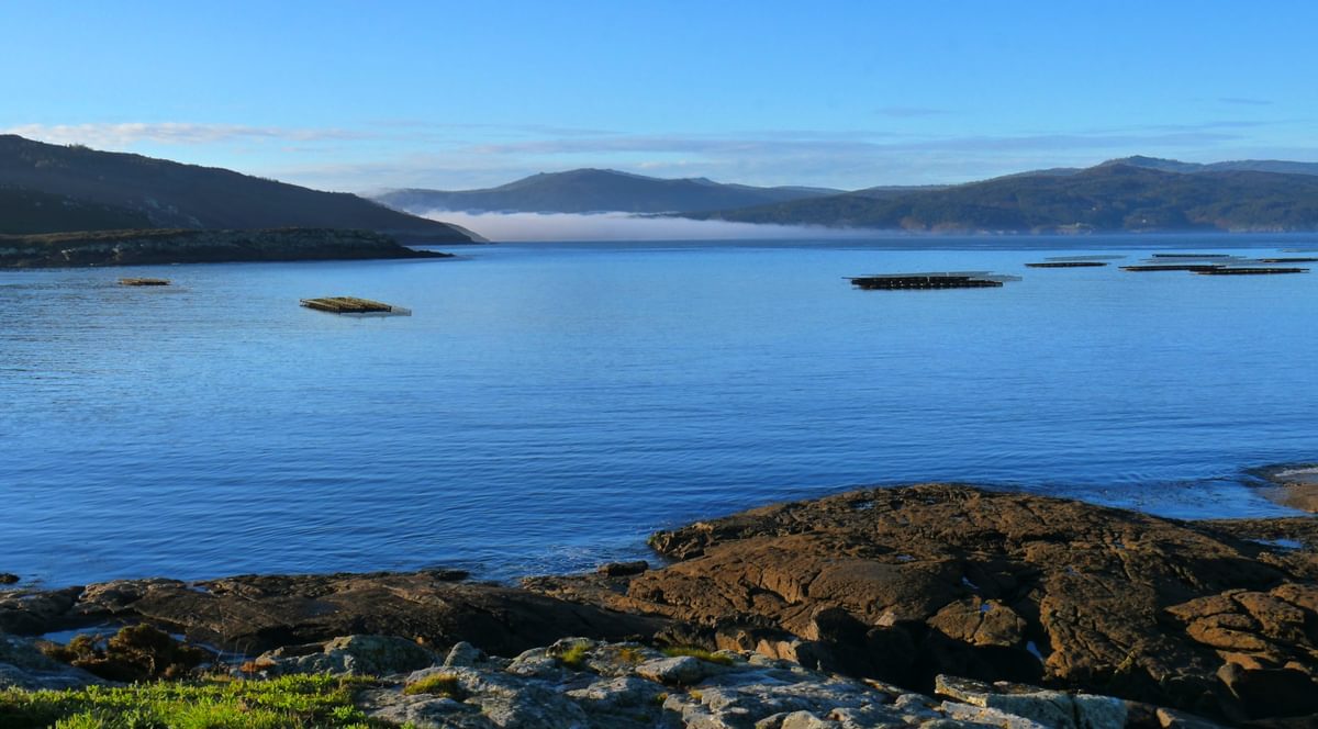 Early morning seascape from Porte de Corme