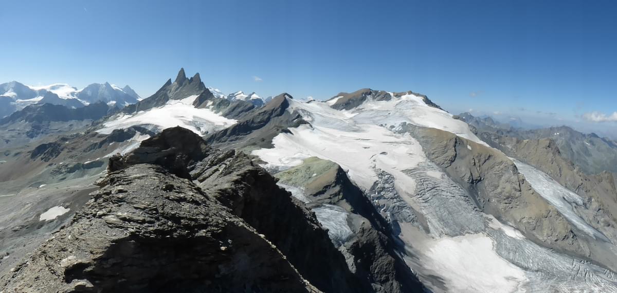 5 3  Aiguilles  Rouges And  Vouasson Glacier From  Mont De L Etoile