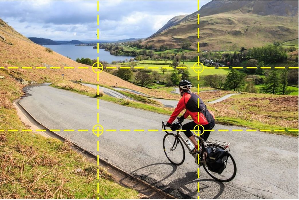 Outdoor photography - the rule of thirds