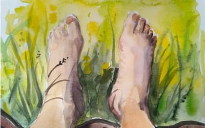 watercolour by Sue Cooper