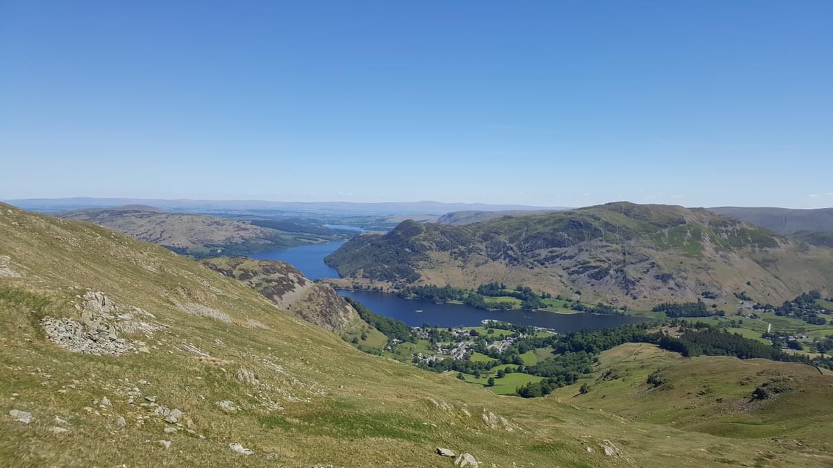 For Day 2 Helvellyn 2 Caption Ullswater from Birkhouse Moor