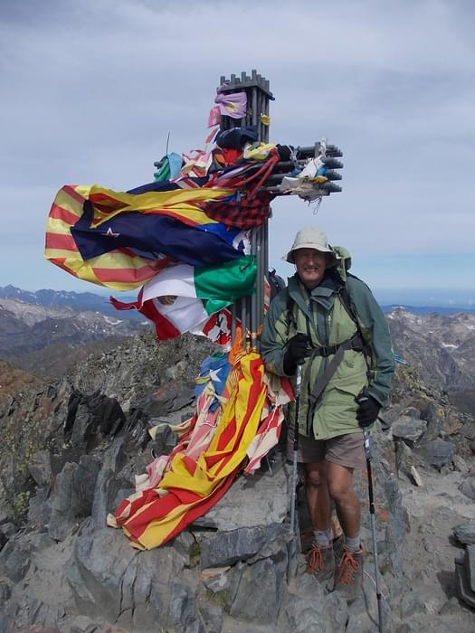 The author is the highest person in Catalonia on his second ascent of Pic d Estats