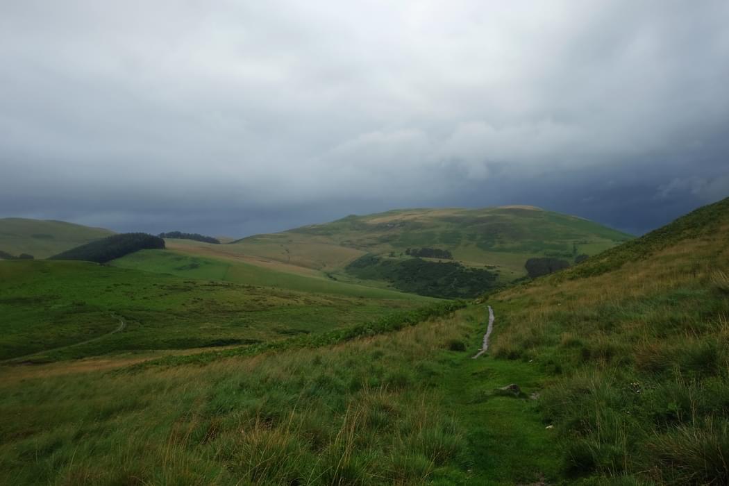 PW 20 Descent to Kirk Yetholm