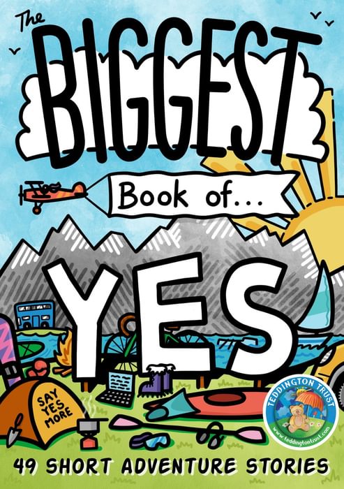 'The Biggest Book of Yes': cover by Tom Napper, tomnapperdesign.co.uk